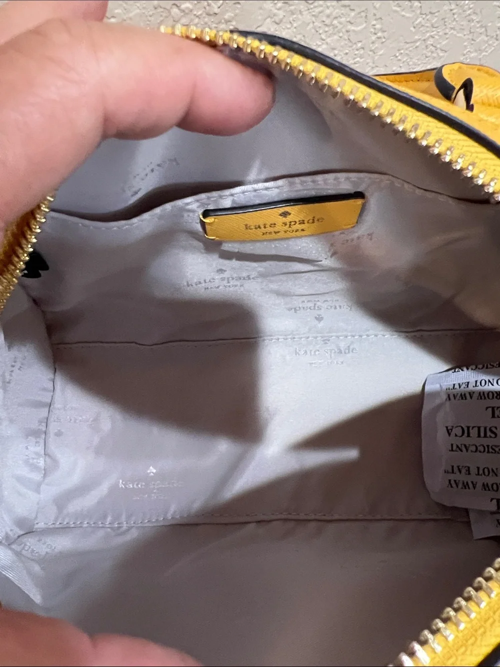 kate spade daffodil MADISON Saffiano Duffle cb Satchel KF493